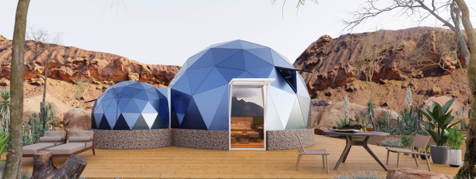 麻山区球形智能光伏玻璃星空房